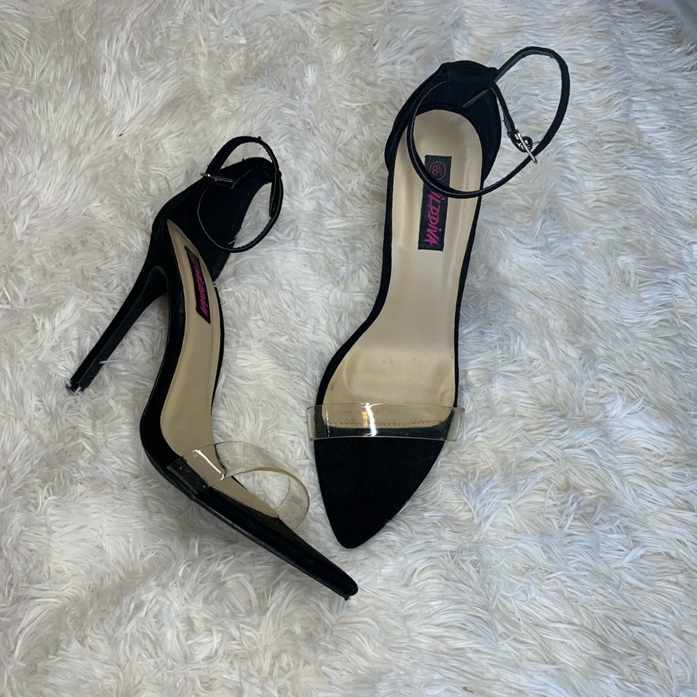 COPY - Clear Black Heels 🖤